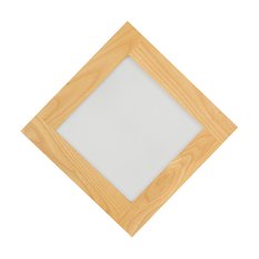 Panel LED 25x25x5 cm plafon z drewna jesionowego 24W kinkiet do salonu - Miniaturka zdjęcia nr 5