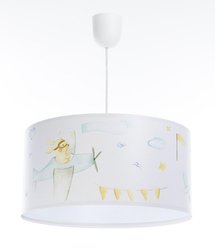 Lampa dziecięca SAMOLOT SWEET DREAMS biała do pokoju dziecka  - Miniaturka zdjęcia nr 1