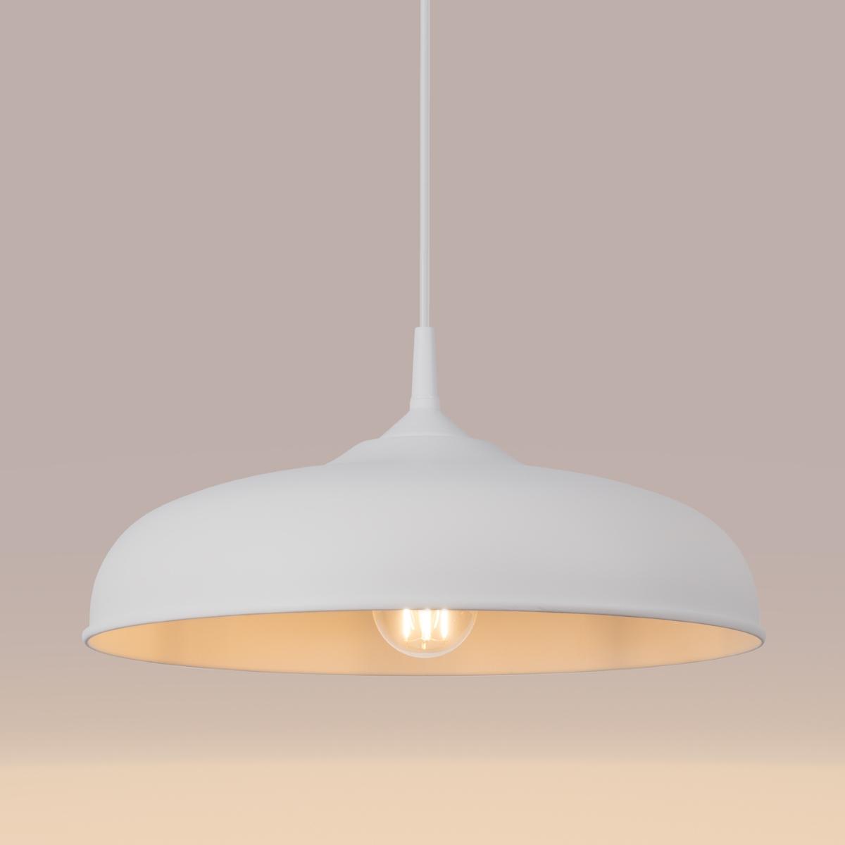 Lampa wisząca GINA biała 74x38x38cm nowoczesna E27 do salonu nr. 9