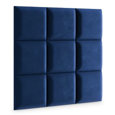 Panele tapicerowane 50x50 cm na ścianę magic velvet granatowy - Miniaturka zdjęcia nr 3