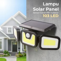 Lampas solarna LED czujnik ruchu zmierzchu do ogródka - Miniaturka zdjęcia nr 4