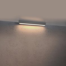 Plafon PINNE 67 szary 3000K 6x6x67cm nowoczesna lampa LED do salonu - Miniaturka zdjęcia nr 3