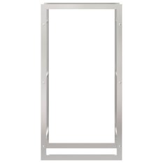  Stojak na drewno opałowe, 80x28x154 cm, stal nierdzewna - Miniaturka zdjęcia nr 4