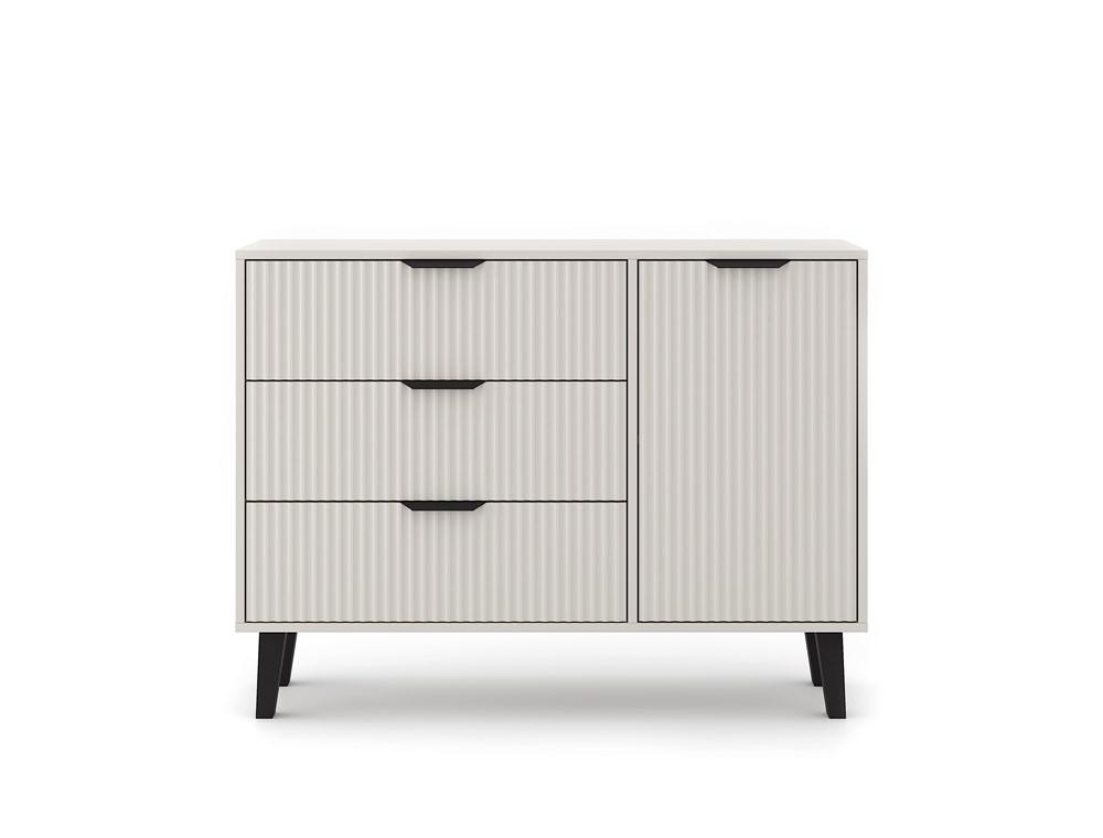 Komoda Scandi 81,5x110x39 cm do salonu kaszmir beż nr. 5