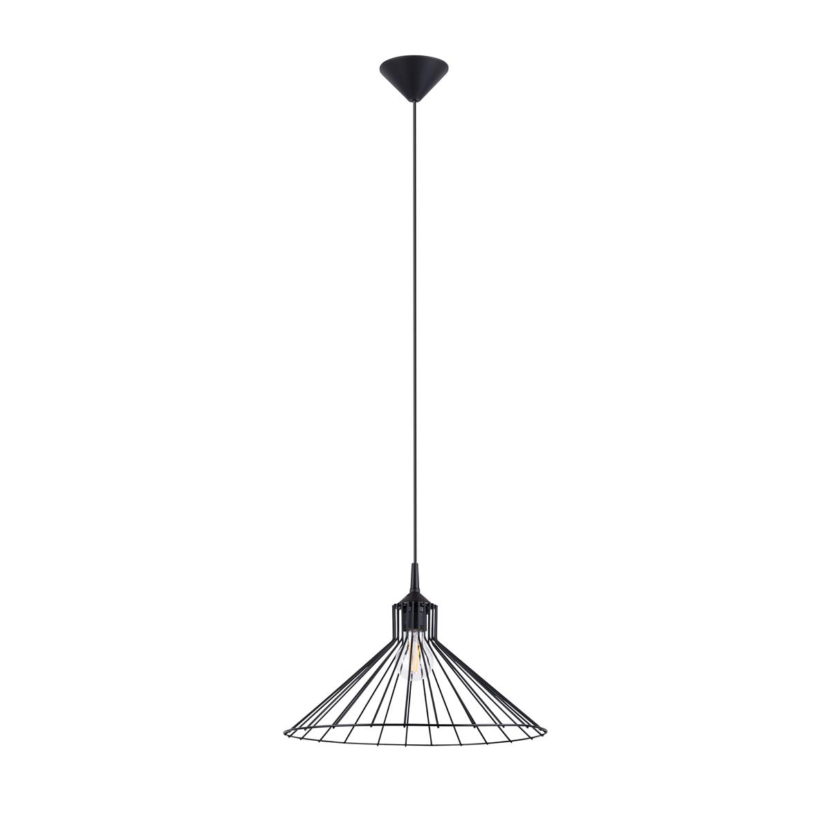 Lampa wisząca EDA 86x40x40cm nowoczesna E27 do salonu