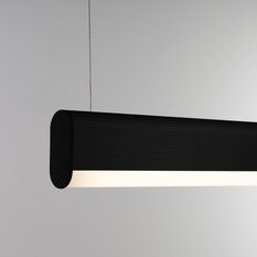 Lampa wisząca FARGE czarna LED 4000K 150x8x120cm nowoczesna LED do salonu - Miniaturka zdjęcia nr 5