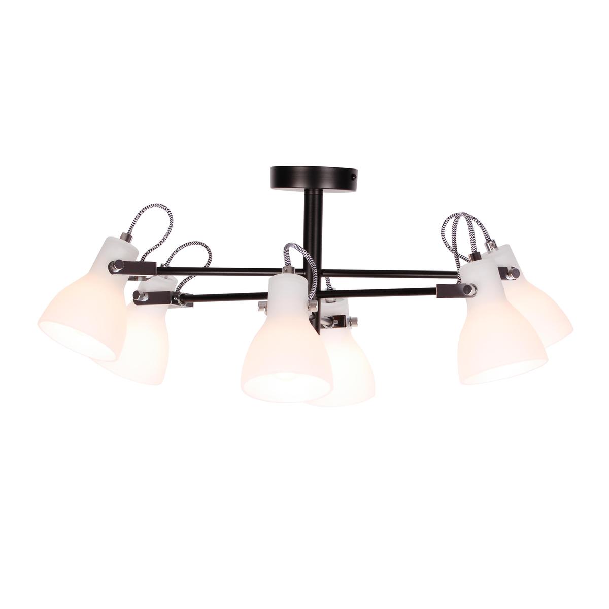 Lampa sufitowa K-8109 KANTI 60x26x60 cm do salonu lub pokoju biały/czarny nr. 5