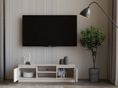Szafka RTV Malwa 36x120x40 cm do salonu kaszmir beż - Miniaturka zdjęcia nr 3