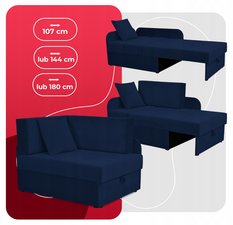 Sofa rozkładana tapczan narożnik kanapa dla dziecka Family Meble Denis - Miniaturka zdjęcia nr 6