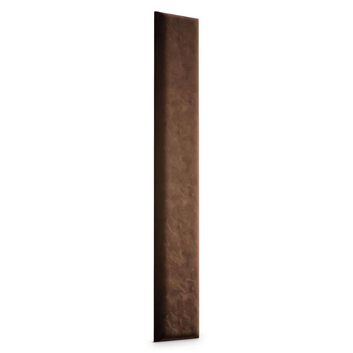  Panele tapicerowane  100x20 cm na ścianę magic velvet brązowy nr. 3