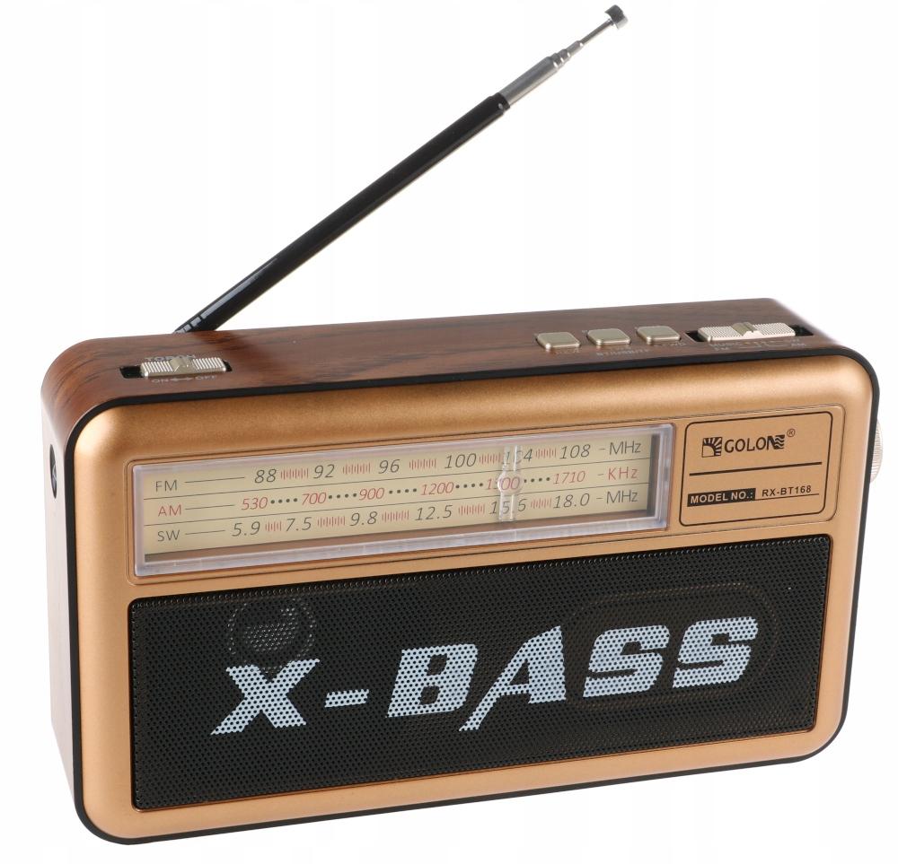 Radio przenośne  21 x 11,5 x 5,5 cm  z funkcją bluetooth   USB z latarką  czarne nr. 2