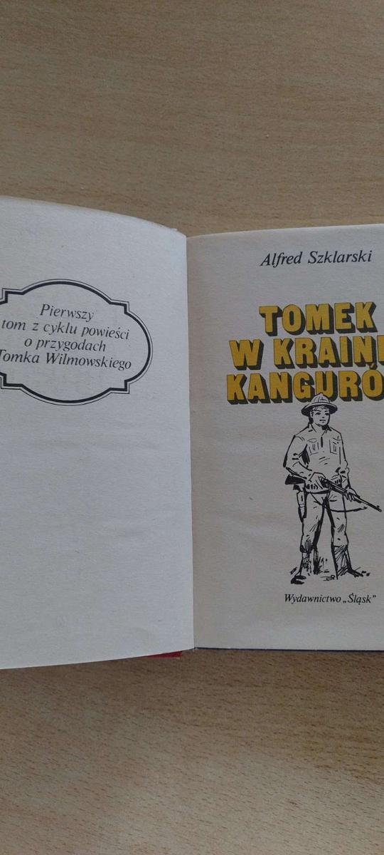 Książka   Tomek w krainie kangurów. -Alfred Szklarski. nr. 2