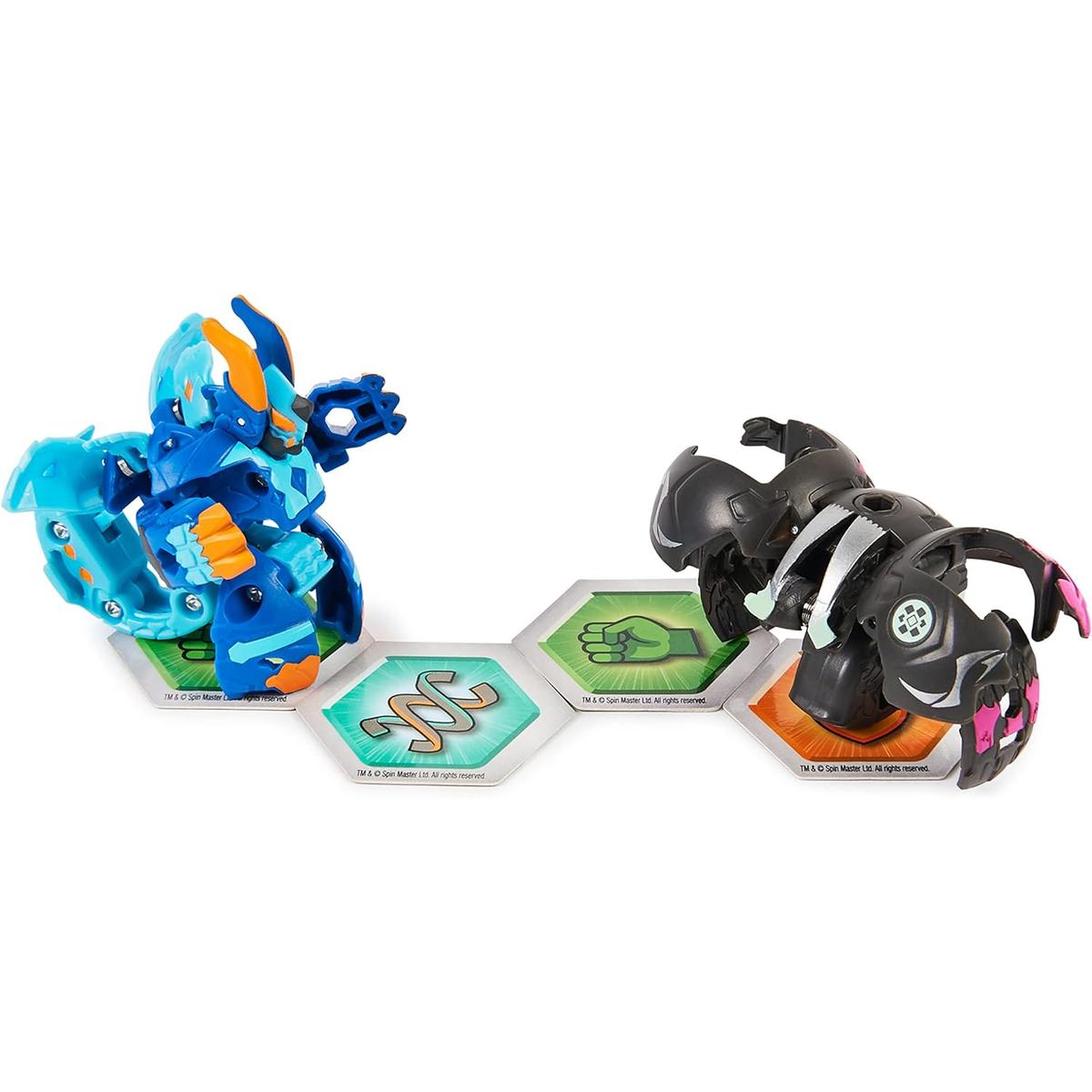 Bakugan baku-tin puszka kolekcjonera + darkus sectanoid + mystery bakugan nr. 4