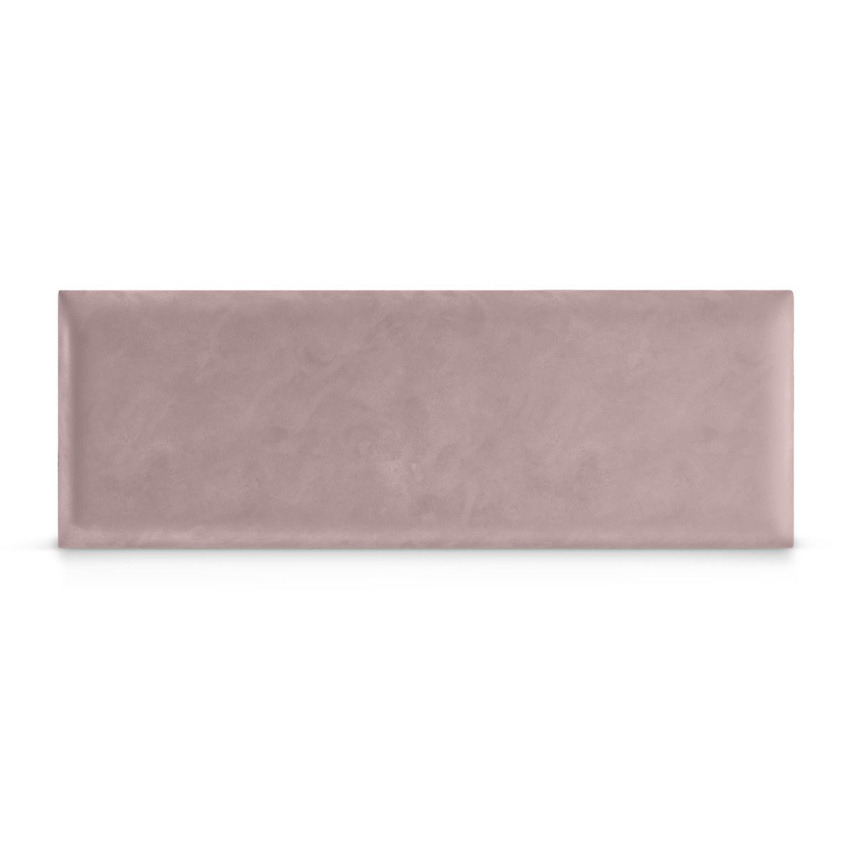 Panele tapicerowane  60x20 cm na ścianę prostokąt różowy nr. 2