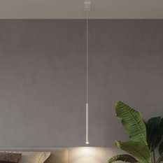 Lampa wisząca PASTELO 3P biała 90x20x20cm nowoczesna G9 do salonu - Miniaturka zdjęcia nr 6