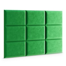 Panele tapicerowane 50x40 cm na ścianę magic velvet zielony - Miniaturka zdjęcia nr 3