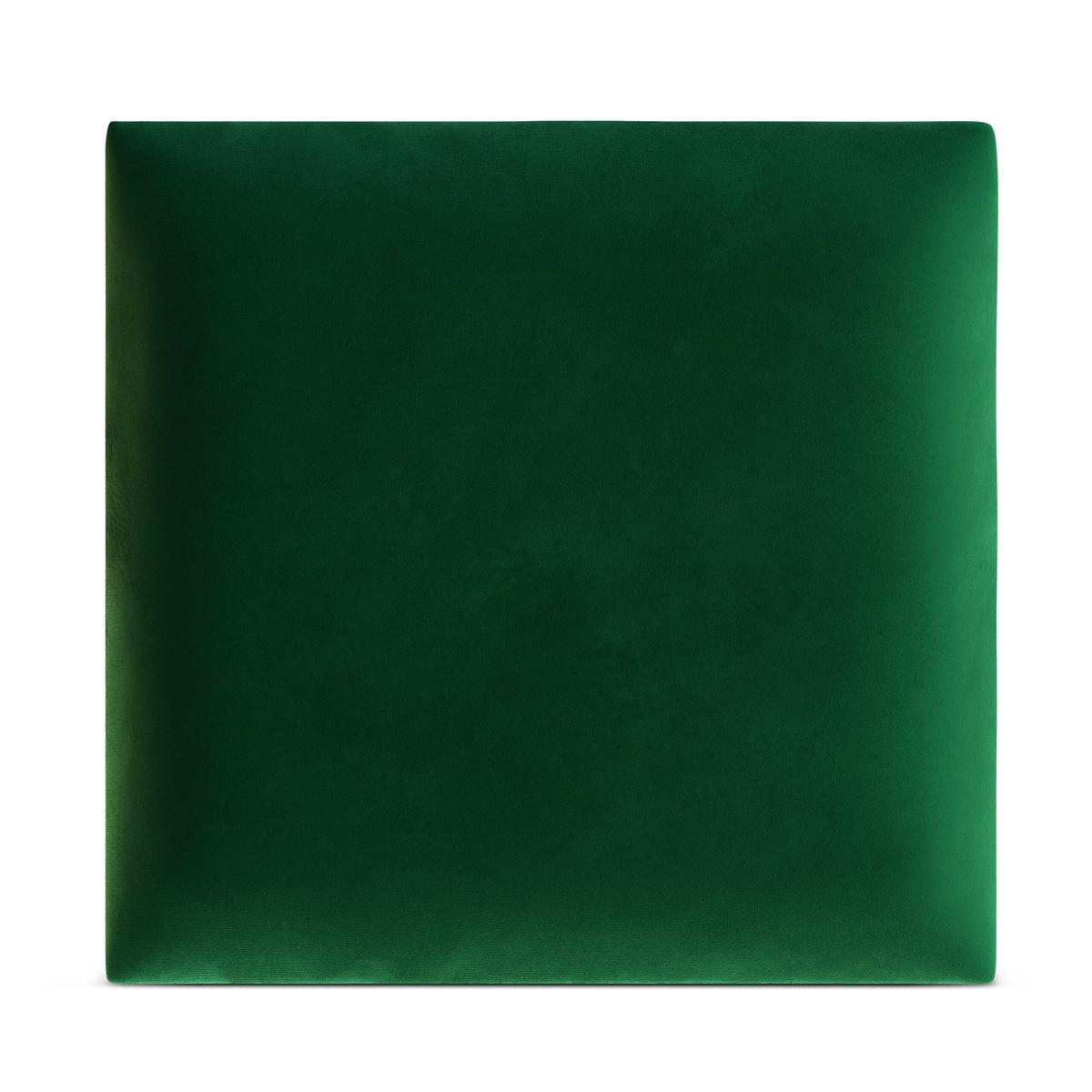 Panele tapicerowane 40x40 cm na ścianę magic velvet butelkowa zieleń nr. 2