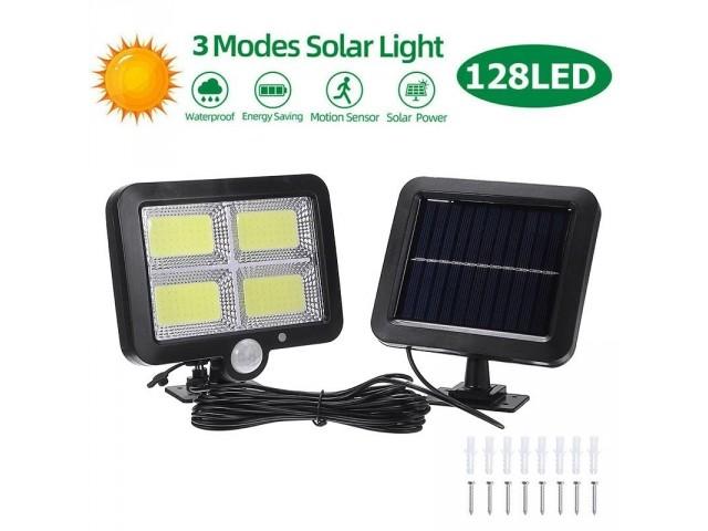 Lampa solarna z czujnikiem ruchu i zmierzchu LED nr. 9