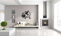 Dekoracja ścienna Koliber 3D
