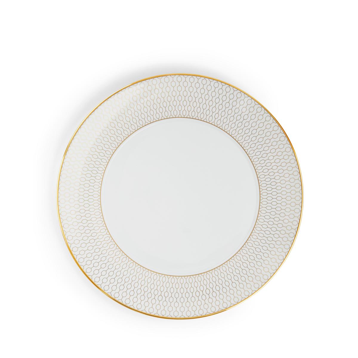 Talerz sałatkowy 20 cm Gio Gold Wedgwood biały do jadalni