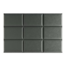 Panele tapicerowane 40x30 cm na ścianę magic velvet szary  - Miniaturka zdjęcia nr 4