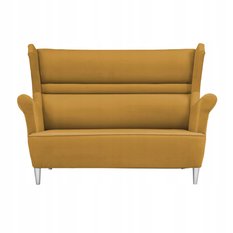 Zestaw wypoczynkowy ZOJA sofa + 2 fotele miodowe do salonu  - Miniaturka zdjęcia nr 3