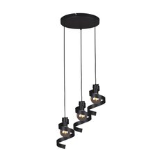 Lampa wisząca K-4542 POLETANO 38x95x30 cm do salonu lub pokoju czarny