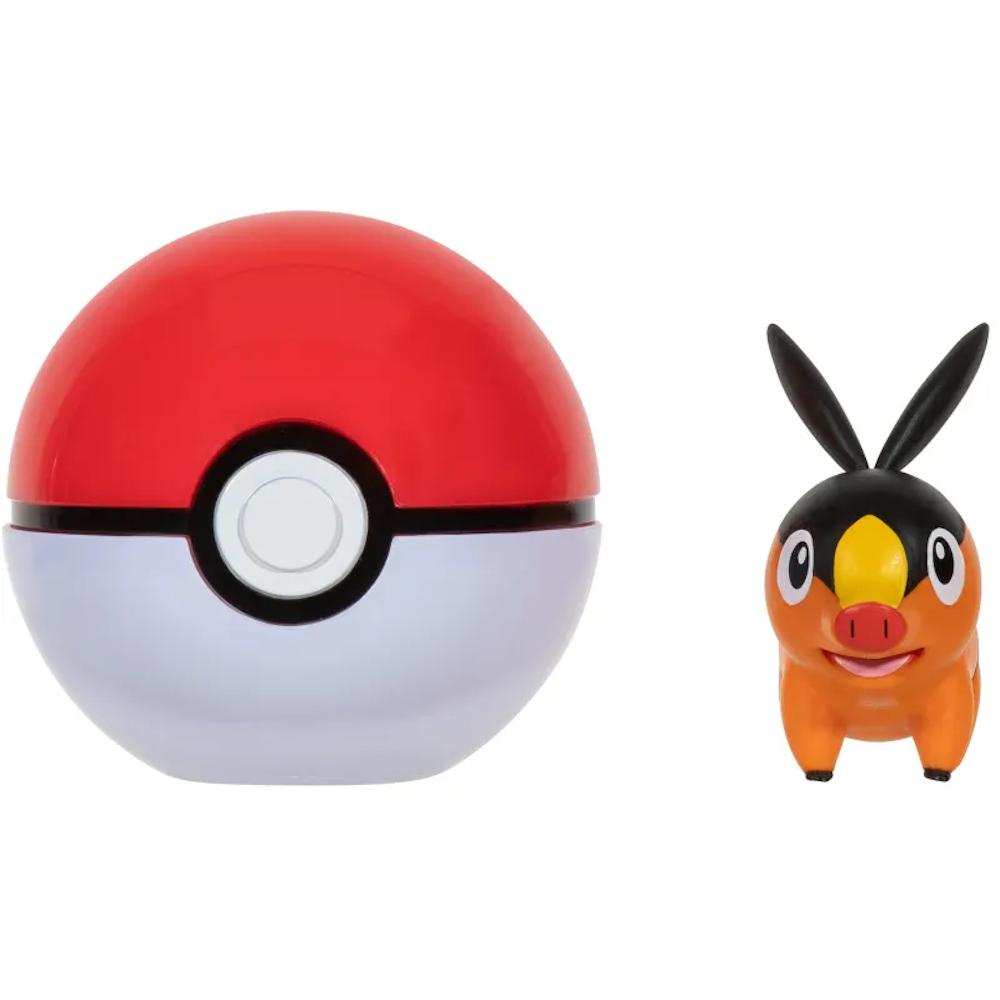 POKEMON CLIP 'N' GO ZESTAW JAZWARES ORYGINALNA FIGURKA TEPIG + POKE BALL nr. 2