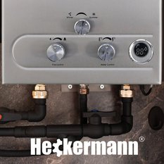 Gazowy podgrzewacz wody Heckermann JSD-HB02 12L NG - Miniaturka zdjęcia nr 7