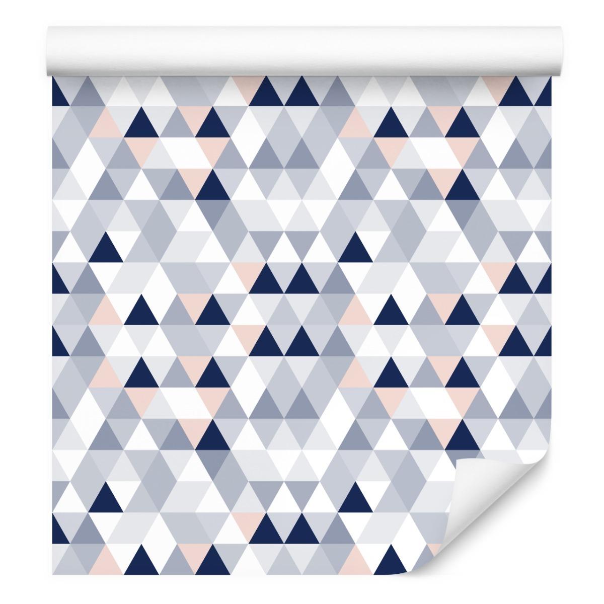 Tapeta Pastelowe TRÓJKĄTY Wzór Geometryczny Dekor 53x1000  nr. 4