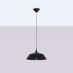 Lampa wisząca FRIKA czarna 74x34x34cm nowoczesna E27 do salonu - Miniaturka zdjęcia nr 2