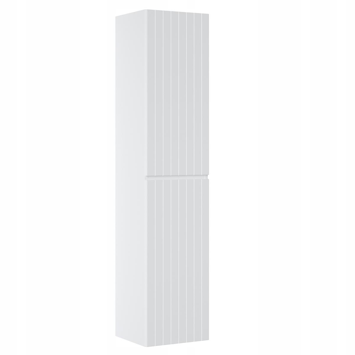 Szafka łazienkowa ICONIC WHITE 35x160x33 cm wisząca biały mat