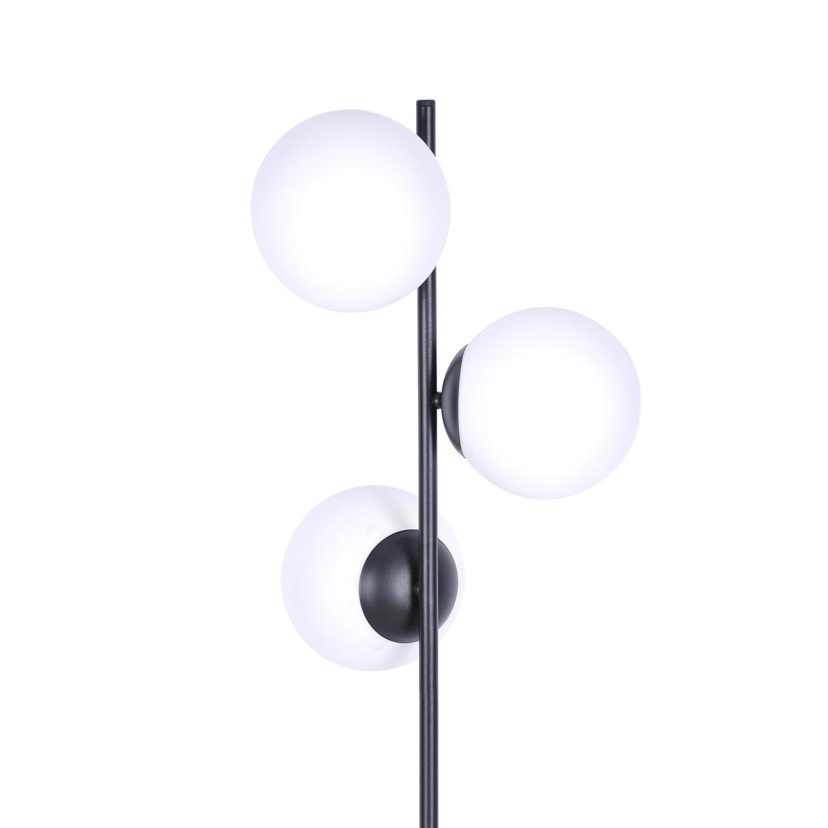 Lampa podłogowa K-4956 TAMBO 36x165x36 cm do salonu lub pokoju czarny/biały matowy nr. 2