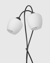 Lampa podłogowa K-5188 BELLA 30x156x30 cm do salonu lub pokoju czarny/biały - Miniaturka zdjęcia nr 2