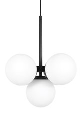 Lampa wisząca K-5362 INEZ 38x68x38 cm do salonu lub pokoju czarny/biały - Miniaturka zdjęcia nr 3