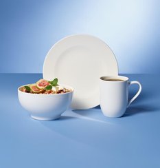 Talerz sałatkowy 21,5 cm For Me Villeroy & Boch biały do jadalni - Miniaturka zdjęcia nr 3