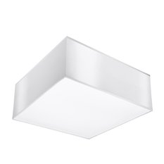 Plafon HORUS 25 biały 11x25x25cm E27 nowoczesna lampa do salonu