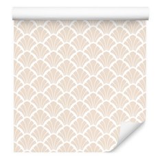 Tapeta Do Salonu ORNAMENTY Muszle Modny Wzór Dekor  - Miniaturka zdjęcia nr 3