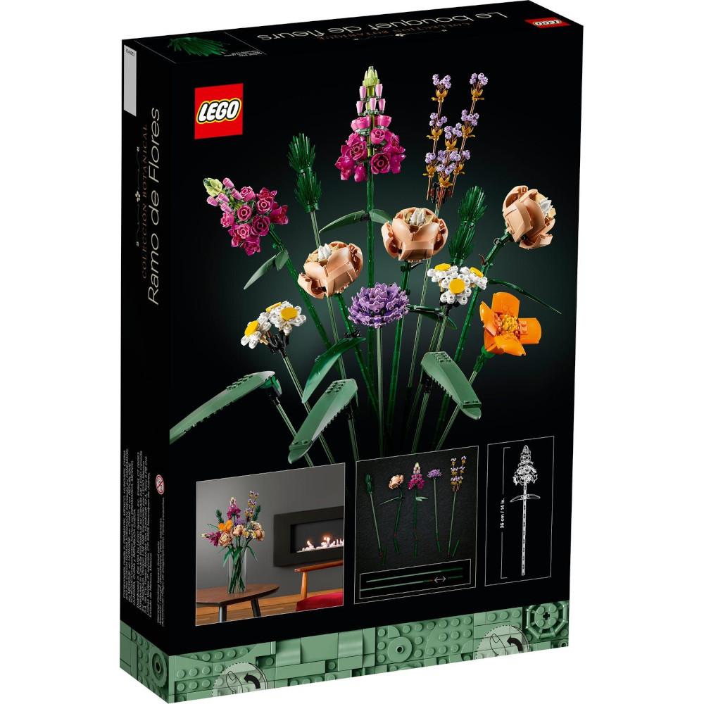 LEGO ICONS BOTANICAL COLLECTION DUŻY ZESTAW KLOCKÓW BUKIET KWIATÓW 10280 nr. 4