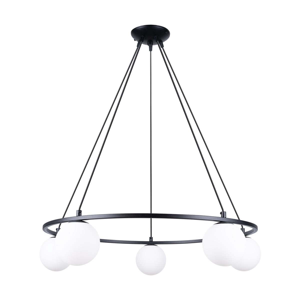 Żyrandol YOLI 5 98x80x80cm nowoczesna lampa wisząca G9 do salonu