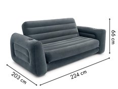 Sofa dmuchana rozkładana łóżko materac 2w1 INTEX 66552 - Miniaturka zdjęcia nr 5