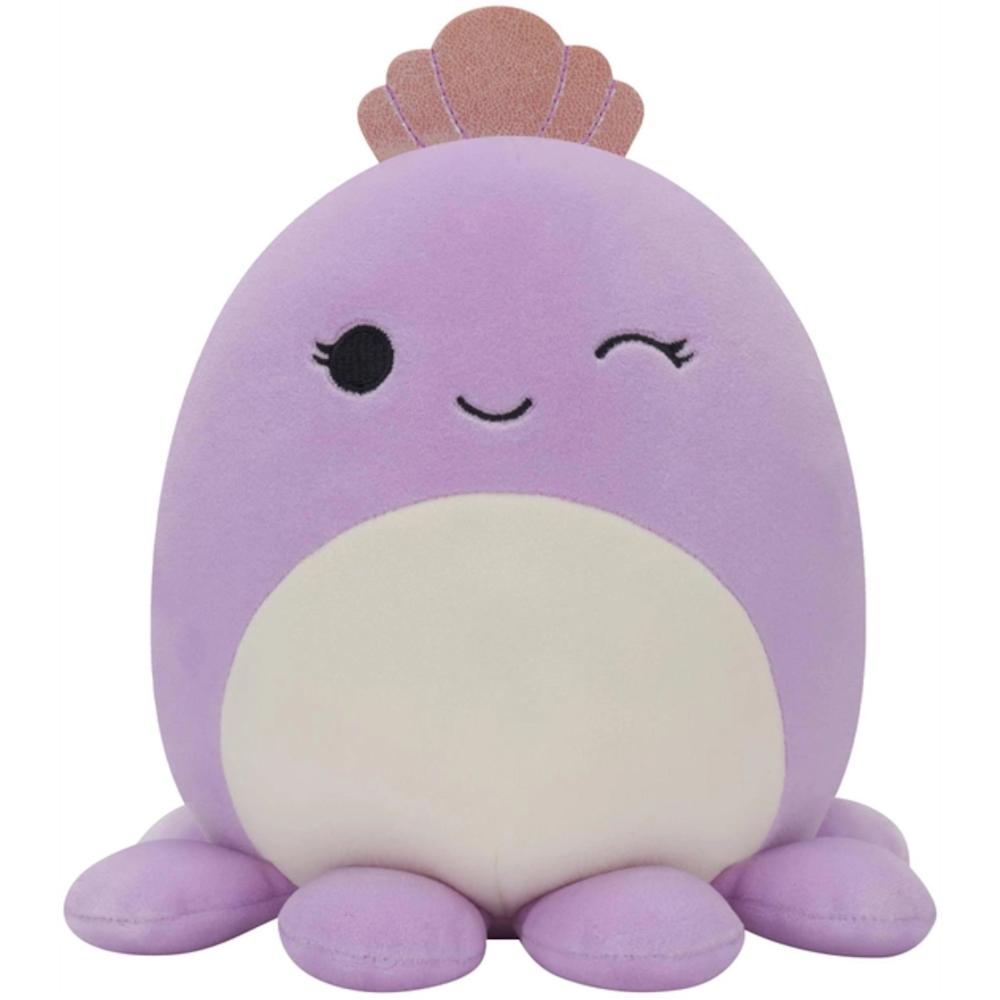 SQUISHMALLOWS MIĘKKA MASKOTKA PLUSZOWA PLUSZ PLUSZAK OŚMIORNICA VIOLET 20cm