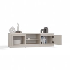 Szafka RTV Malwa 36x120x40 cm do salonu kaszmir beż - Miniaturka zdjęcia nr 7