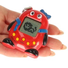 Zabawka Tamagotchi elektroniczna gra zwierzątko czerwone - Miniaturka zdjęcia nr 6