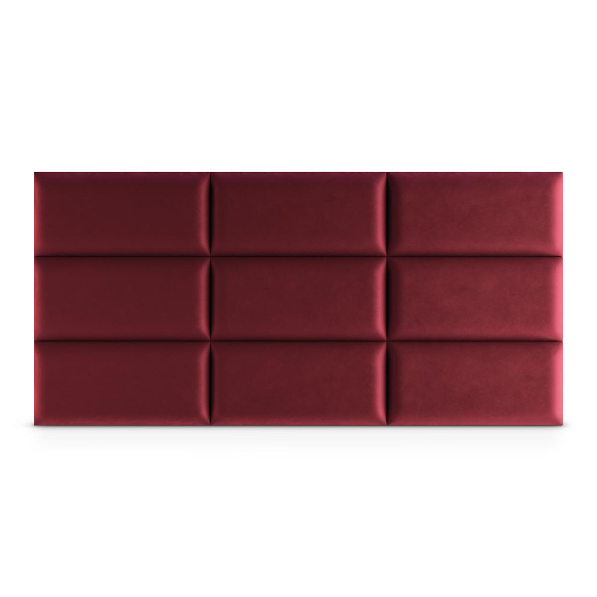 Panele tapicerowane 60x30 na ścianę magic velvet bordowy nr. 4