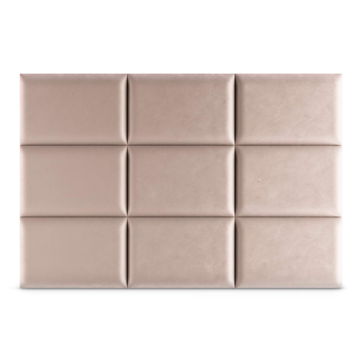 Panele tapicerowane 60x40 na ścianę magic velvet różowy nr. 4