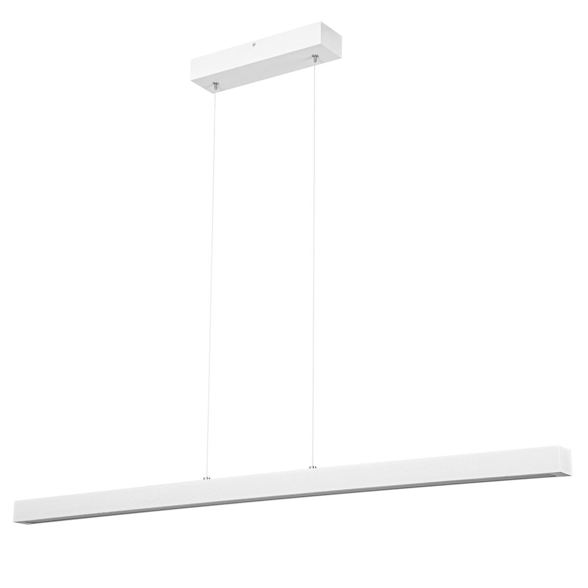 Lampa wisząca 115x7x150 cm LED z drewna jesionowego wymienny LED biała 4000K do salonu