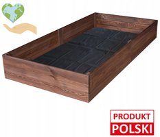 Warzywniak impregnowany skrzynia na warzywa inspekt 240x120cm + gratisy do ogrodu - Miniaturka zdjęcia nr 3