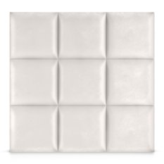 Panele tapicerowane 30x30 na ścianę wezgłowie kremowy - Miniaturka zdjęcia nr 4