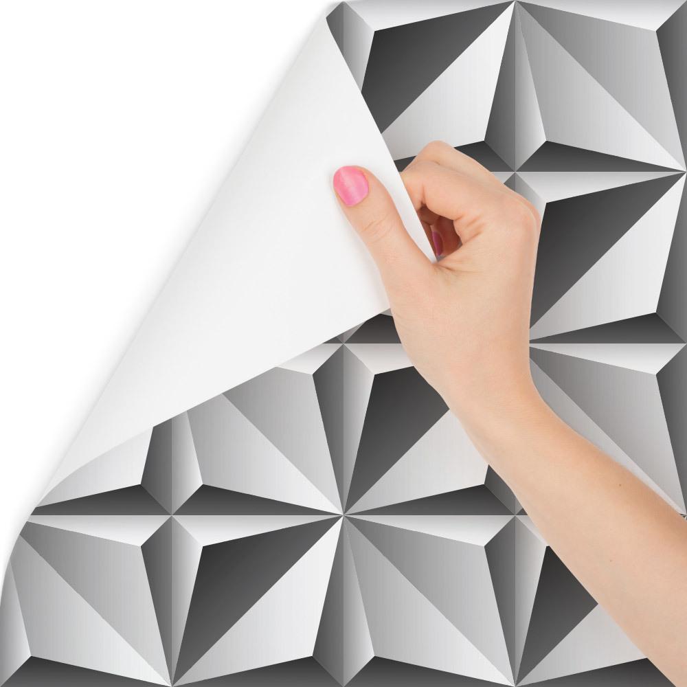 Tapeta optyczna 3d, figury geometryczne, do salonu  nr. 1